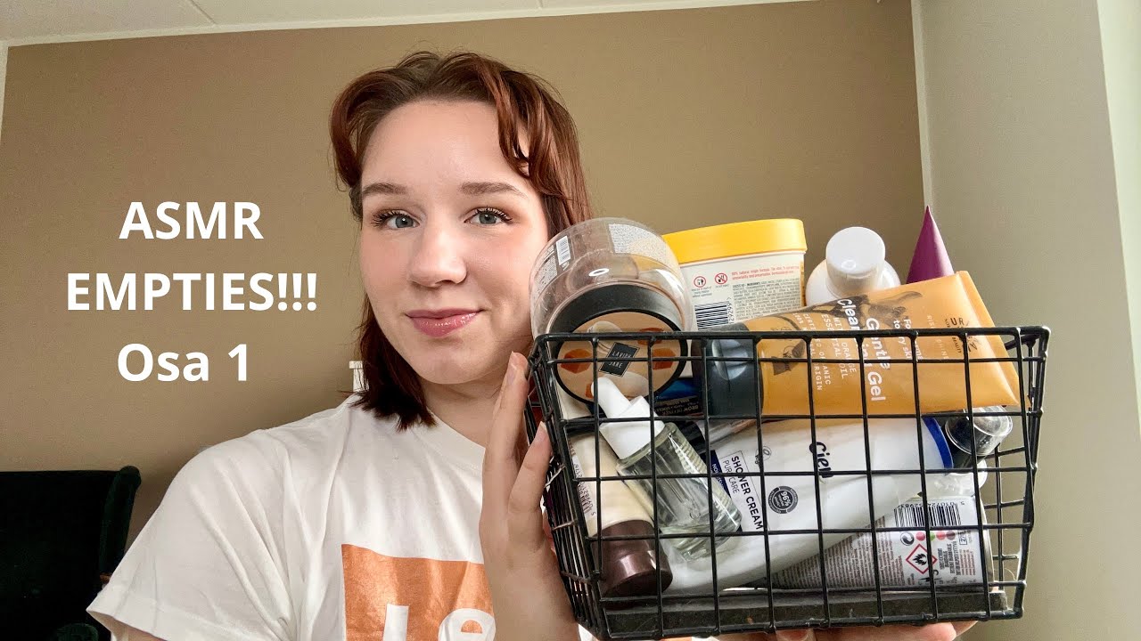 ASMR SUOMI 2025 Eka empties 🫙 ( Osa 1)