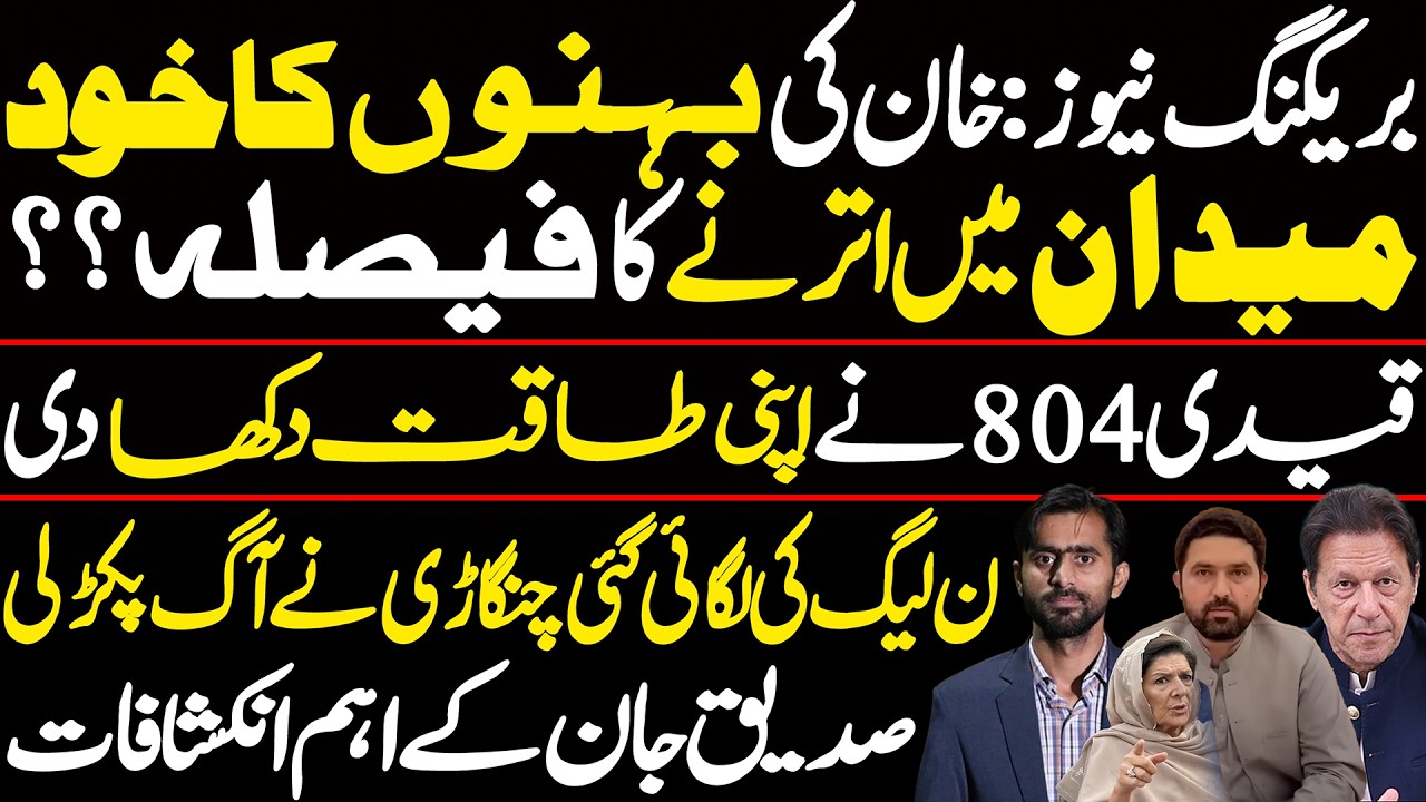 PTI’s New Strategy Revealed & PML-N in Big Trouble | Siddique Jaan’s exclusive