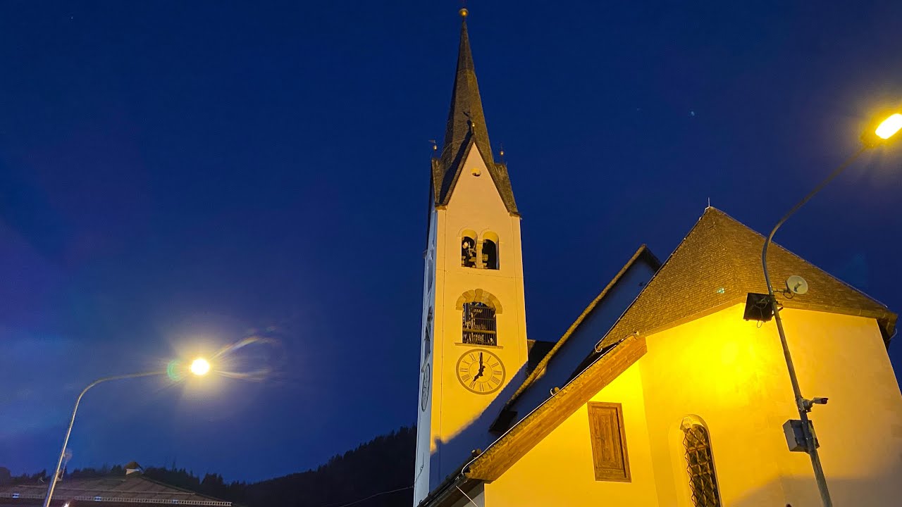 Campane di Falcade Alto (BL) - Ave Maria del mattino - Campanone - Chiesa di San Sebastiano - Veneto