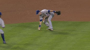 TOR@LAA: Tolleson robs Aybar with a barehanded play