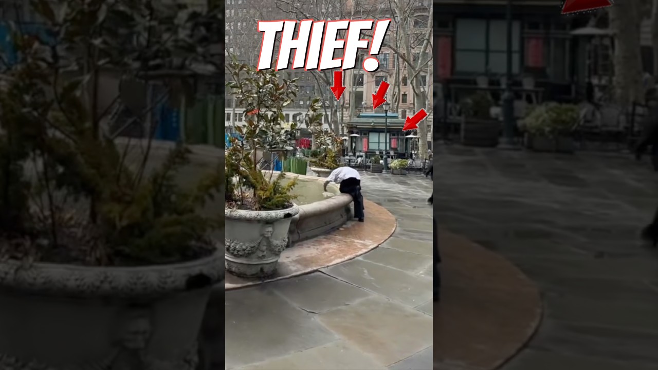 Caught Red Handed Stealing! #thief #nyc