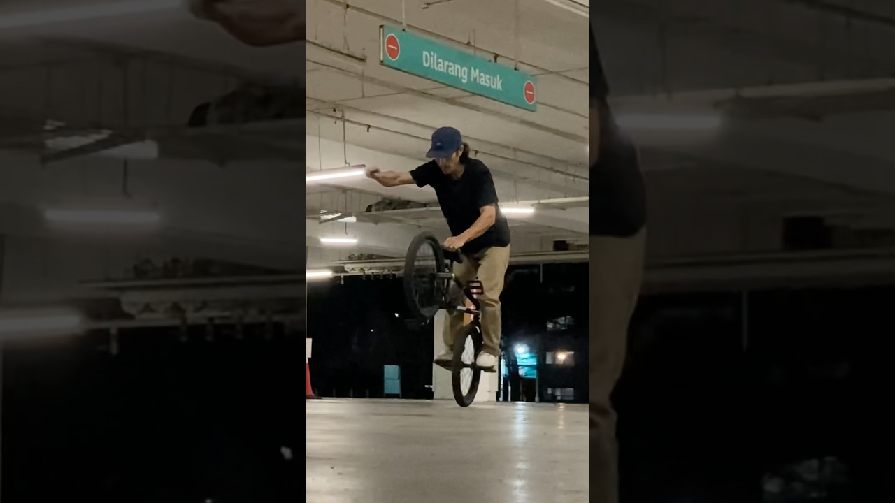 Backward marathon #bmxflatland