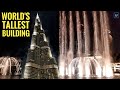 World Record 🏢 tallest building &amp; largest fountain show in Dubai 💦 Burj Khalifa day &amp; night look