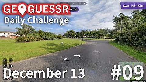 Geoguessr: Daily Challenge - December 13, 2022 [#09]