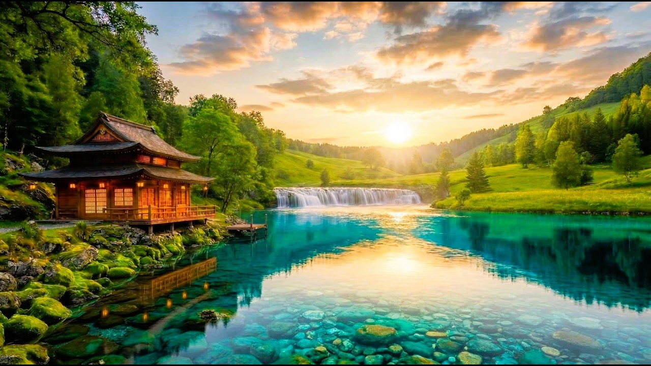 Calm Your Nervous System Instantly 🌿 Deep Sleep Piano & Forest Nature Sounds