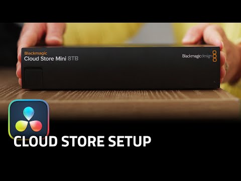 Cloud Store NAS Setup - DaVinci Resolve Network Attached Storage HOW TO DEMONSTRATION