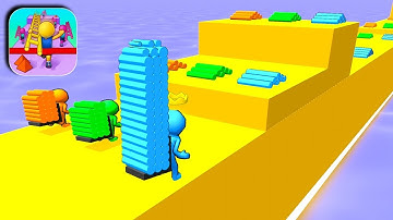 LADDER RACE 🏃⚡🌈 Game All Levels iOS,Android Walkthrough Gameplay Update LR1112 BF127MA