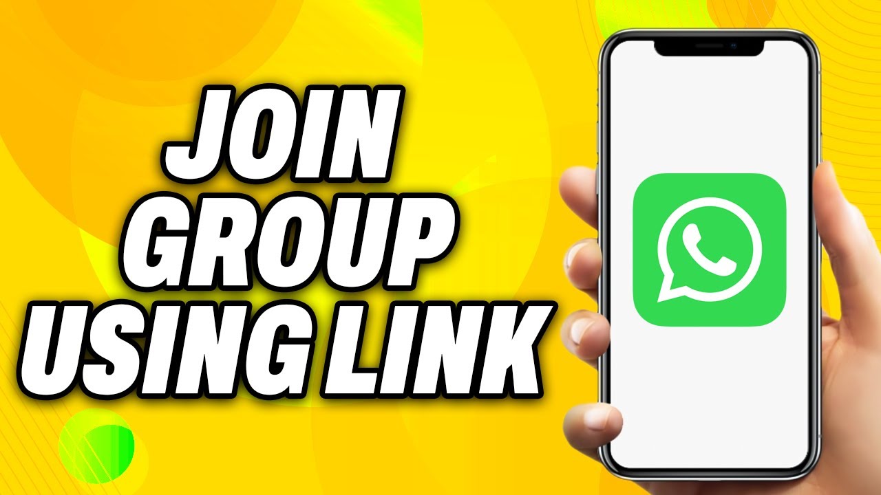 How To Join WhatsApp Group using Link - Quick Fix - YouTube