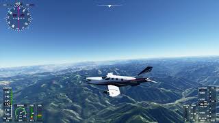 Flight Simulator 2020 Lower Loon Creek, ID - Great Falls, MT (C53-KGTF)- No commentary