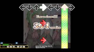 [x2.5] 【DDR 2014】 second spring storm [DOUBLE EXPERT] 譜面確認＋クラップ
