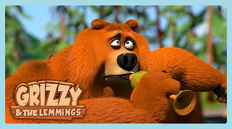 Sonido de un lemming | Grizzley y los lemmings | WildBrain Niños