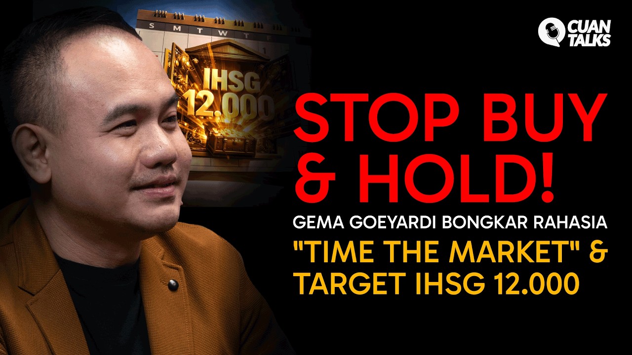 GEMA GOEYARDI : IHSG 12.000 DI DEPAN MATA! BONGKAR TANGGAL EMAS SEROK SAHAM BIAR GAK JADI PENONTON!!