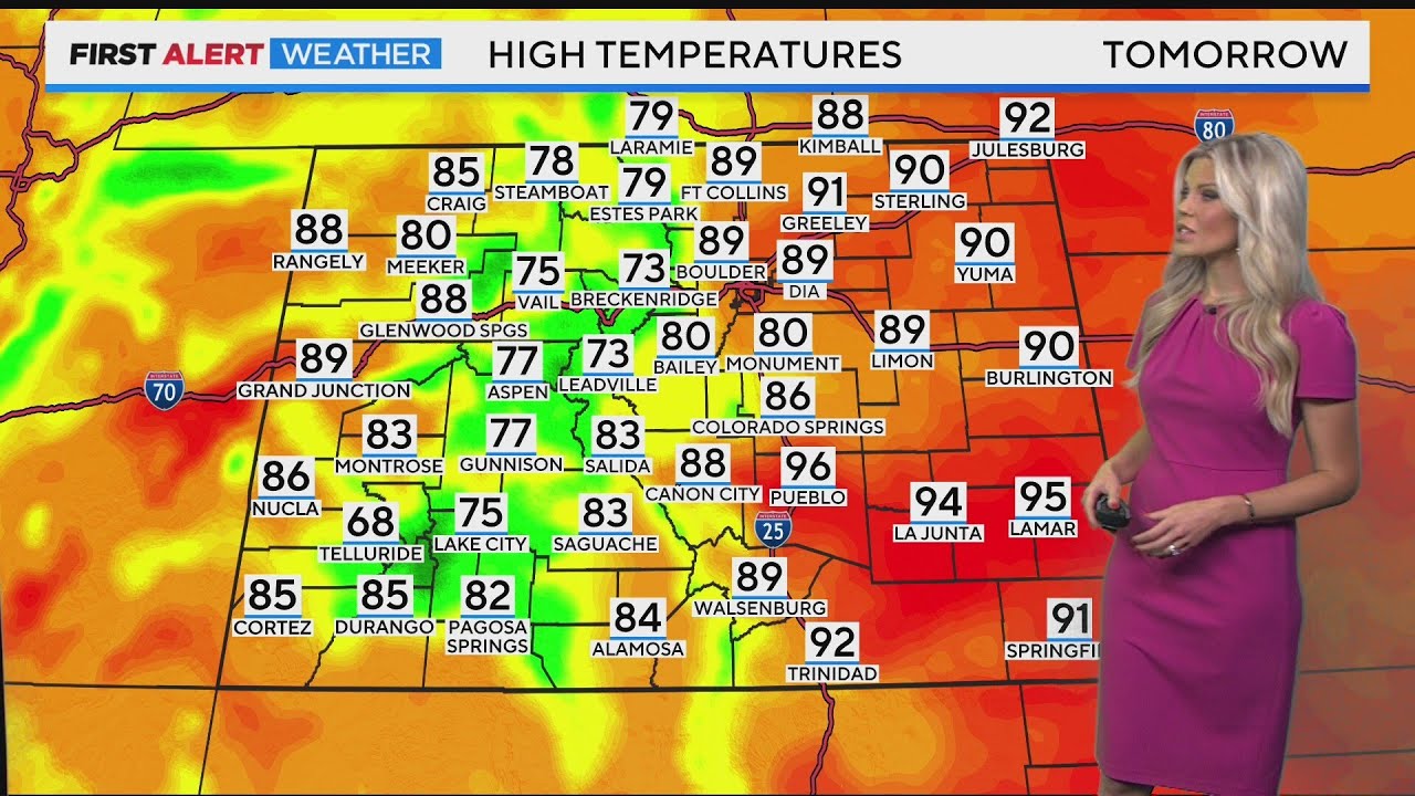 Warming Up With Rain Chances Returning - YouTube