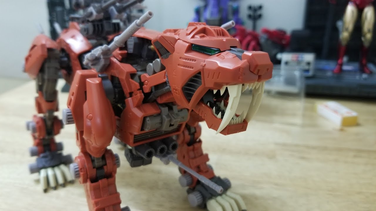 ロボット ZOIDS EZ-016 SABER TIGER 1/72 Zoids: EZ-016 Saber Tiger (Marking Plus Ver.) Plastic Model