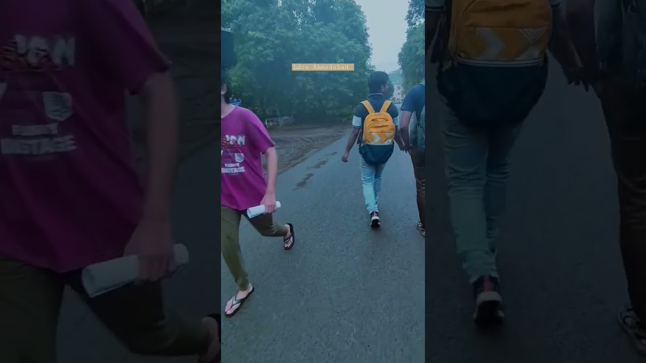 Monsoon view in ld college of engineering 