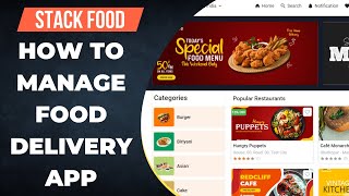 Make Food Delivery App || How to manage food delivery app || Add seller, product, delivery Boy, zone screenshot 1
