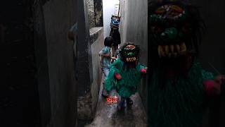 Grandong Dikejar Barongan Naga Sampai Depan Rumah Punny Prank Barongan