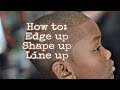 How To Edge up | Shape up | Line up | Step By Step