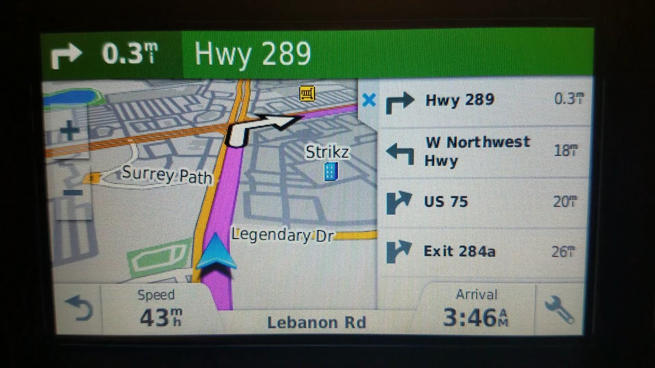 Garmin Nuvi Wide Screen Usa & Nord America Mappe Gps Sat Nav - Foto 12