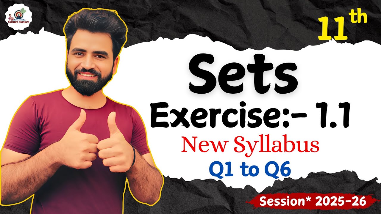 Class 11 Maths – Chapter 1: Sets | Exercise 1.1 | NCERT Solutions New ...
