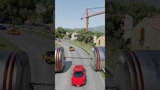 Sports Cars VS Hydraulic Press | BeamNG.Drive