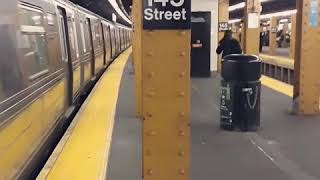 R68S & B Leaving R68 D Arriving At 145Th Street