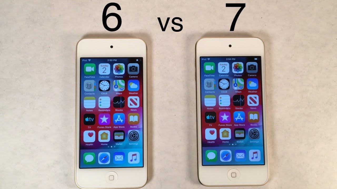 Ipod Touch 7 Vs Ipod Touch 6 Speed Test Comparison Youtube