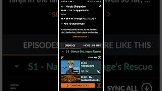 App name crunchyroll download in playstore #narutoshippuden #naruto #anime