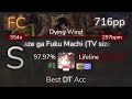 Lifeline | Luck Life - Kaze ga Fuku Machi (TV size) [Dying Wind] +HDDT 97.97% {#1 716pp FC} - osu!