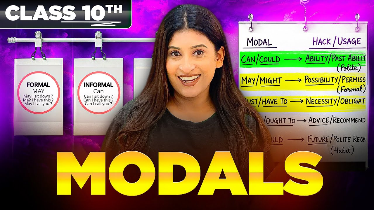 Modals in 15 min🔥 Simple Hacks and Tricks | Class 10 