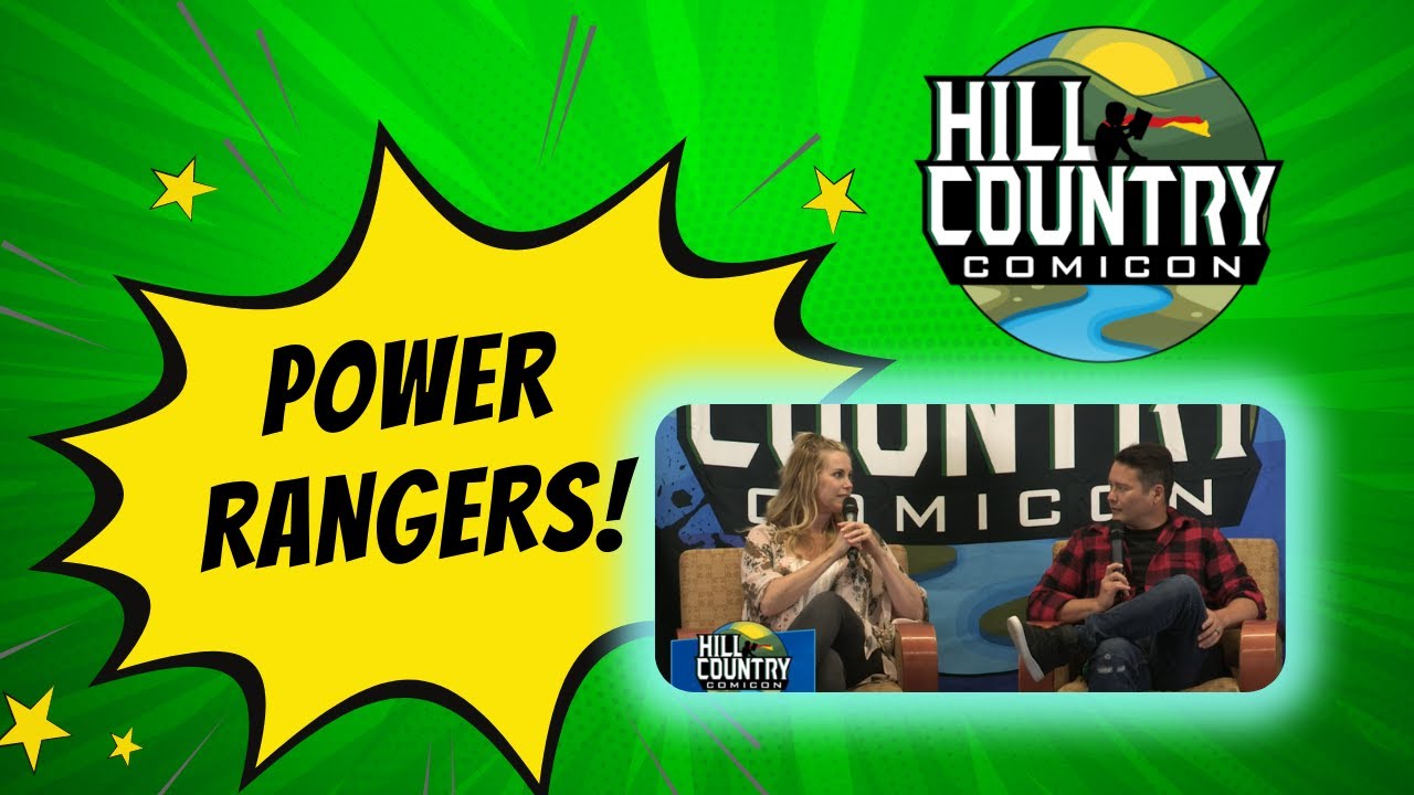 Power Rangers Panel - Hill Country Comicon 2021 - YouTube