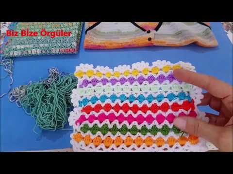 En Kolay Yelek Yapımı, battaniye, easy vest making