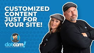 We Customize Content Just For Your Website