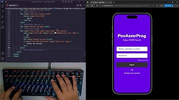 ASMR Programming - Slicing Login Page Figma - No Talking