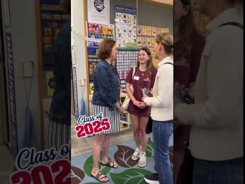 Westlake High School seniors visit Bridge Point Elementary School