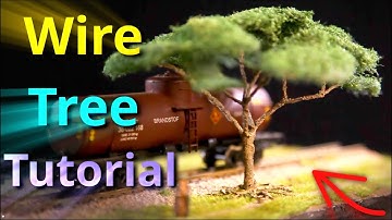 Wire Tree Tutorial - How To Make A Model Acacia Tree - Model Railroad Scenery