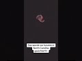 Unusual object floating over north carolina