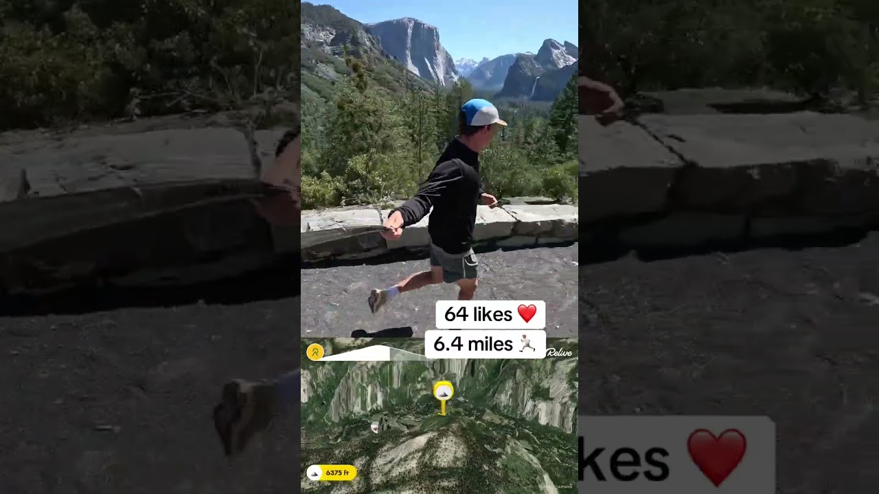 YOSEMITE TRAIL RUN 🏞️🏃