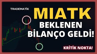 Mia Teknoloji BİLANÇO GELDİ! – Miatk Teknik Analiz  Miatk hisse  Miatk  #miatk