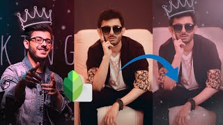 King Crown photo editing tutorial in Sanapseed 👑  /  king photo editing 2020. screenshot 5