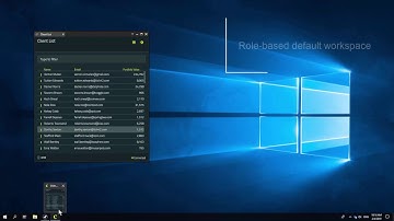 Look what we can do with a Glue42 Launch-bar