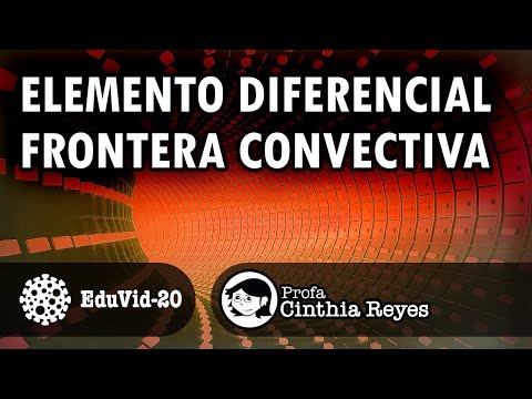 Elemento diferencial convectivo para método numérico - Curso de Transferencia de calor para ing