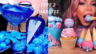 when mukbangers are trying to get type 2 diabetes.