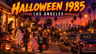 Los Angeles 1985 — Halloween Night | Music Time Machine