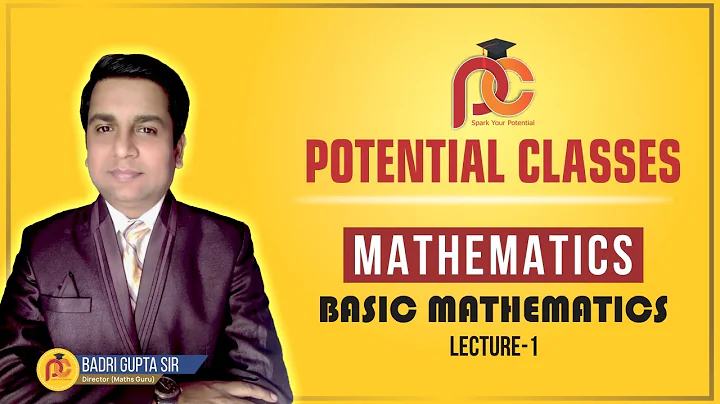 MATHEMATICS | Class 11th | Basic Mathematics Lectu...