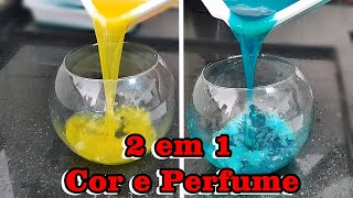 COMO PREPARAR SUA PRÓPRIA ESSÊNCIA QUE DA COR PARA PRODUTOS DE LIMPEZA – GASTANDO POUCO