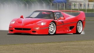 Ferrari f50 top gear at silverstone