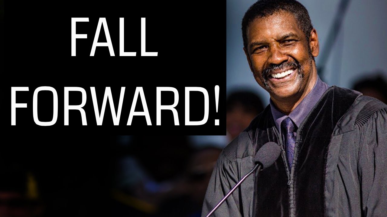 DENZEL WASHINGTON MOTIVATIONAL SPEECH   Fail big dream big