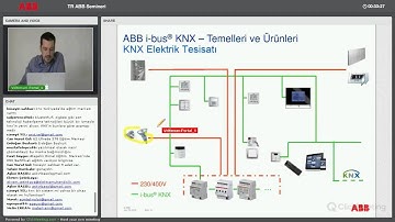 "KNX: Temelleri ve uygulama örnekleri" semineri