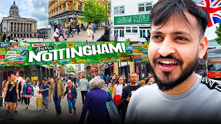 A day out in Nottingham 🇬🇧 Struggling to find any Pakistani area 🇵🇰😳